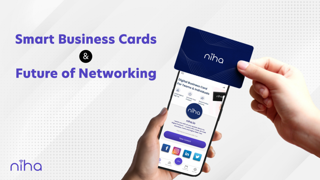 Smart business cards and future of networking