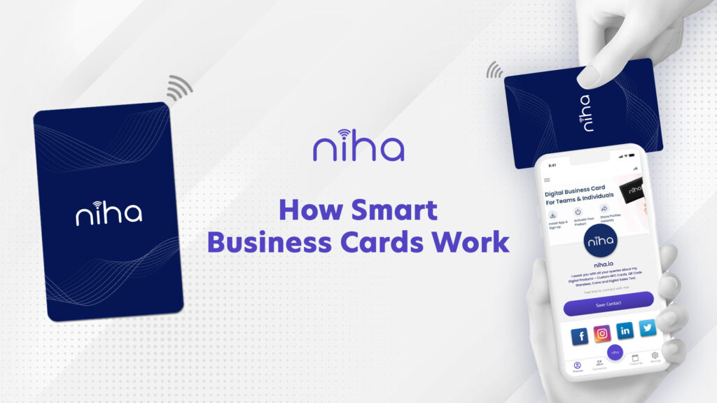 How do Smart business Cards Work